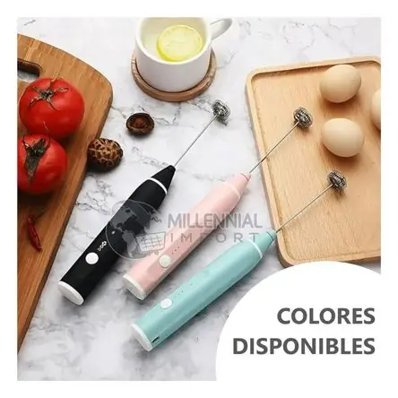 Mini Batidora Espumadora Electrica Recargable para Capuchino Alta Qualità