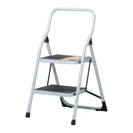 Escalera Tubular 2 Escalones 150 Kg Tipo III Pretul 24118 Spedizione Mondiale