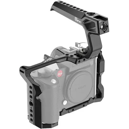 8Sinn Jaula Completa para Cámara y Mango Superior Black Raven para Leica SL2 y SL2-S - Acceso a Puer Promozione