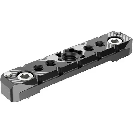 8Sinn NATO Rail para RED KOMODO/V-RAPTOR - Montaje Seguro con Pasadores, Construcción de Aluminio, M Fatto A Mano