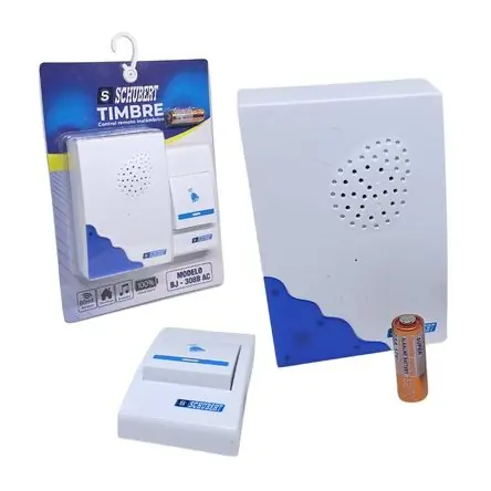 Offerta Del Giorno Timbre Inalambrico Portatil 80m SHUBERT BJ-308B AC