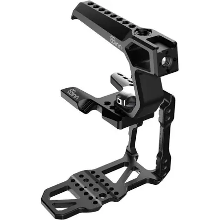 8Sinn Half Cage + Mango Superior Black Raven para Blackmagic Pocket Cinema Camera 6K Pro - Jaula Pre Subito Disponibile