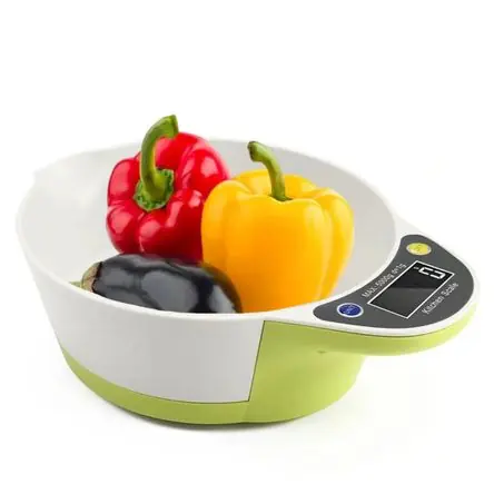 Quantità Limitata Balanza Digital Gramera Multifucional 5kg Tipo Tazón Bowl para Cocina