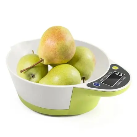 Più Venduto Balanza Digital Gramera 5kg Multifucional Tipo Tazón Bowl para Cocina