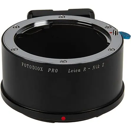 Adaptador Pro de Lente FotodioX de Leica R a Cámara Nikon Z - Enfoque a Infinito, Montura de Latón C Alta Qualità