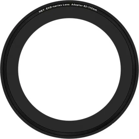 Anillo Adaptador H&Y Filters Evo-Series 82-112mm de Aluminio para Filtros de 112mm, Ideal para Video Non Perdere