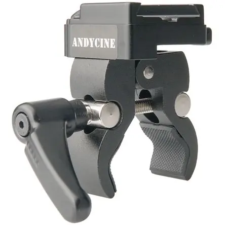 ANDYCINE Universal V-Mount Battery Clamp - Soporte de Batería con Pinzas para Patas de Trípode de ha Migliore Qualità