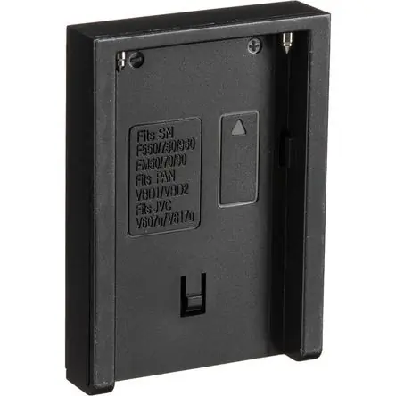 Spedizione Espresso Adaptador de Batería NP-F/L-Series para Base de Cargador CMDual - Incluye 1 Placa, Compatible con la