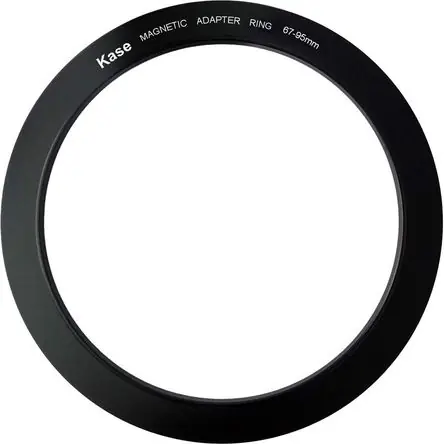 Anillo de Adaptador Magnético Kase para Filtros Magnéticos Wolverine (67 a 95mm) - Rosca para Filtro Fatto A Mano