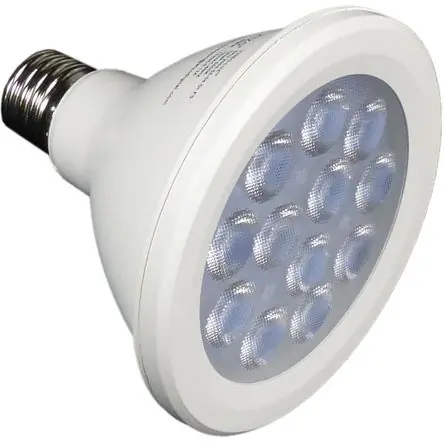 ALZO Bombilla LED PAR30 Spot Dimmable de Espectro Completo (12W / 120V) - 5500K, CRI 93, Base E27/E2 Ultime Pezzi