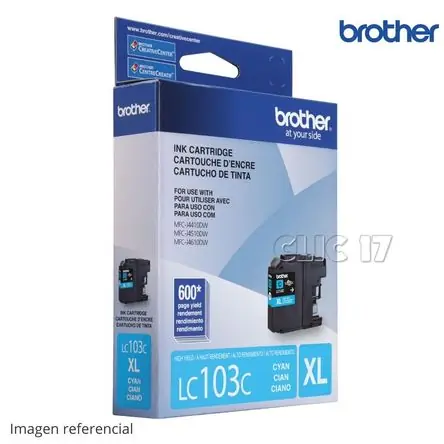 Tinta Brother LC-103C Cian MFC-J4510DW 600 PAG Offerta Limitata