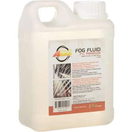 American DJ F1L Premium Fog Fluid (1L) - Crea Niebla Blanca Espesa, Ideal para Eventos, Teatro Compra Oggi Stesso