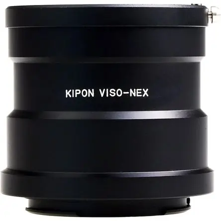 Adaptador de Montura KIPON para Lentes Leica M-Mount, Visoflex a Cámara Sony E - Enfoque a Infinito, In Voga