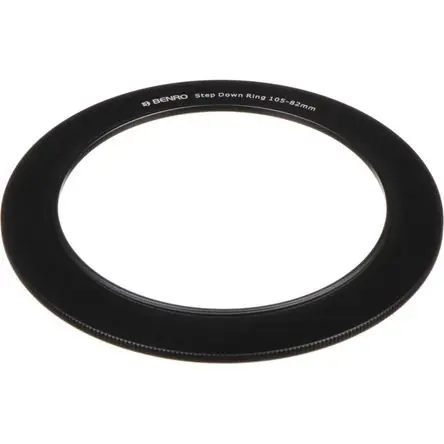 Offerta Del Giorno Anillo Adaptador Benro 82-105mm: Filtro Mayor en Lente Menor, Aluminio, Acabado Negro Mate, Laterale