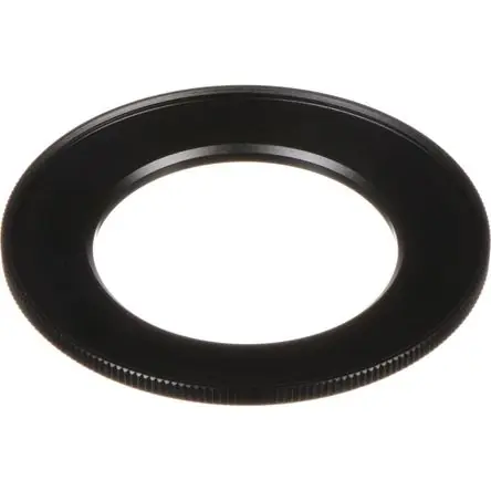 Non Perdere Anillo Adaptador Benro 46-67mm: Filtro Mayor en Lente Menor, Aluminio, Acabado Negro Mate, Laterales