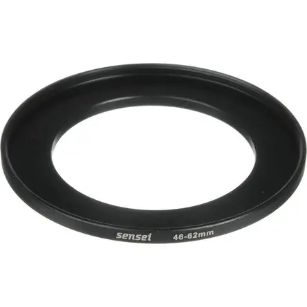 Spedizione Mondiale Anillo Adaptador de Aluminio Sensei 46-62mm - Usa Filtros de 62mm en Lentes de 46mm, Aluminio Anodiz