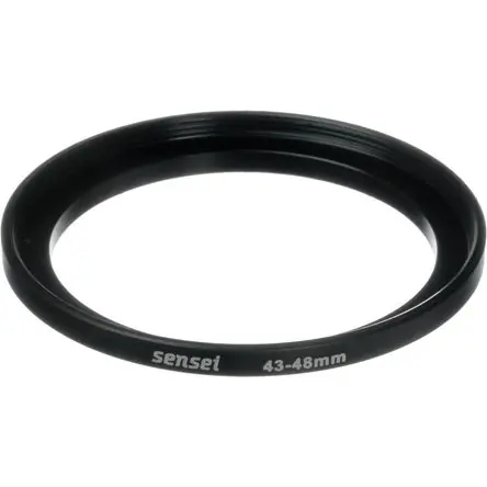 Soddisfatti O Rimborsati Anillo Adaptador de Aluminio Sensei 43-48mm - Usa Filtros de 48mm en Lentes de 43mm, Aluminio Anodiz