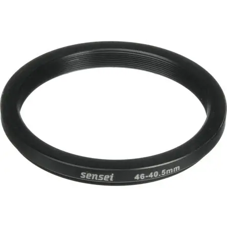 Offerta Limitata Anillo Reductor Sensei 46-40.5mm - Filtros de 40.5mm en Lentes de 46mm, Construcción de Aluminio, Ac