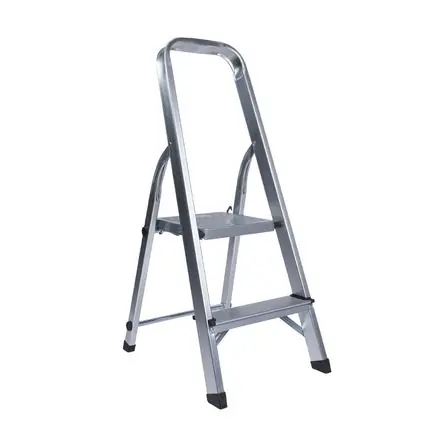 Migliore Qualità Escalera Tijera 2 Pasos Werken Aluminio Plataforma Plata
