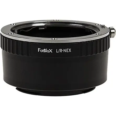 Adaptador FotodioX para Lentes Leica R a Cámaras Sony E-Mount - Soporta Enfoque a Infinito - Constru Compra Adesso