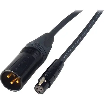 Laird Digital Cinema TA3F Cable Mini-XLR Femenino a XLR Masculino de 3 Pines (Paquete de 2, 10') - P Acquista Ora
