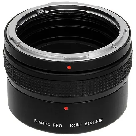 Prezzo Scontato Adaptador de Montura de Lente FotodioX Pro para Lente Rolleiflex SL66 a Cámara Nikon F - Soporta Enf