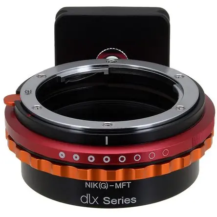 Prezzo Di Fabbrica Adaptador FotodioX de Lente Nikon F G-Type a Cámara Micro Cuatro Tercios DLX Series - Soporta Lentes