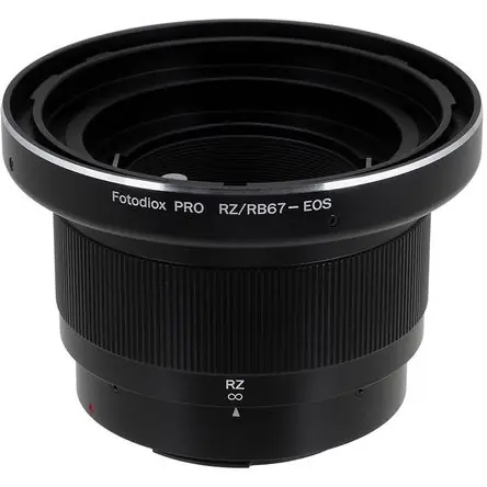 Offerta Speciale Adaptador de Montura de Lente FotodioX Pro para Lentes Mamiya RB67/RZ67 a Cámara Canon con Montura E
