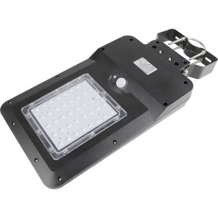 Consegna Rapida WAGAN Foco Solar + LED (1600 Lúmenes) con Sensor de Movimiento, Carga Rápida y Autonomía de 3 Noches