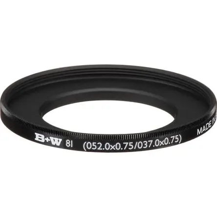 Anillo Adaptador B+W 37-52mm: Usa Filtros de 52mm en Lentes de 37mm, Construcción de Aluminio Anodiz Economico