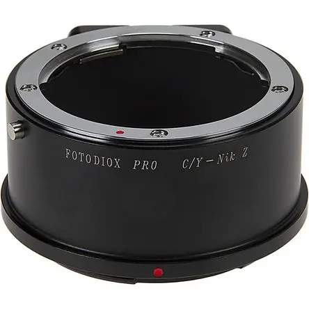 Lusso Adaptador de Lente FotodioX Contax/Yashica a Cámara Nikon Z - Enfoque a Infinito, Montura de Latón C