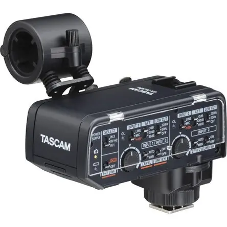 TASCAM CA-XLR2d-F Kit de Adaptador de Micrófono XLR para Cámaras FUJIFILM Nuovo Arrivo