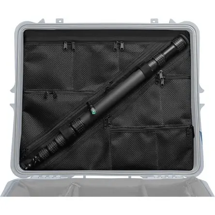 Autentico PortaBrace Inserto de Tapa de Audio para Estuche Duro PB-2750 - Soporte para Boompole, Bolsillos con