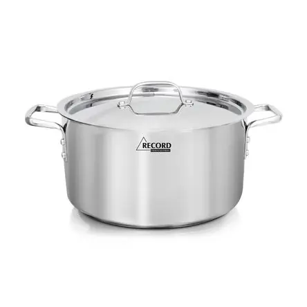 Nuovo Arrivo Olla Professional Acero Inoxidable con Fondo Difusor Tapa Acero #26 - Record 10116255