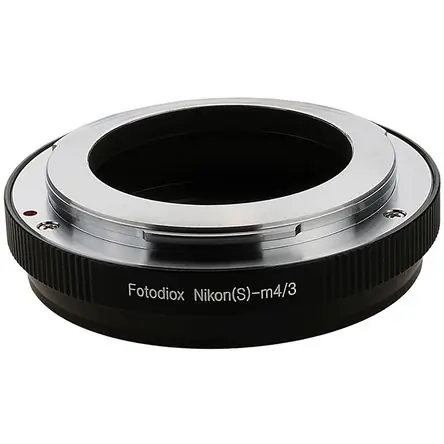 Soddisfatti O Rimborsati Adaptador FotodioX para Lentes Nikon S-Mount a Cuerpo Micro Cuatro Tercios - Soporta Enfoque Infinit