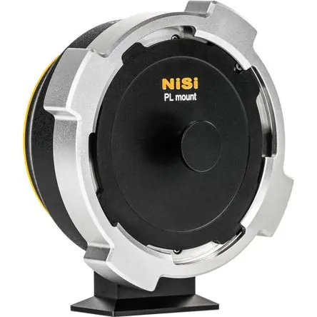 Must-Have Adaptador NiSi ATHENA PL-E para Lentes de Montura PL en Cámaras Sony E - Sin Reflexiones, Sello Impe