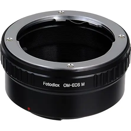 Adaptador FotodioX para Lentes Olympus OM a Cámara Canon EOS M - Soporta Enfoque a Infinito - Constr Bestseller
