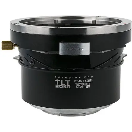 Scelto Dai Clienti Adaptador FotodioX Pro TLT ROKR Tilt/Shift para Lentes Pentax 645 a Cámaras Fujifilm X - Desplazamie