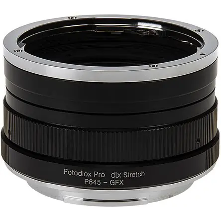 Adaptador FotodioX de Lente Pentax 645 a Montura FUJIFILM G-Mount GFX DLX con Helicoide de Enfoque I Acquista Ora