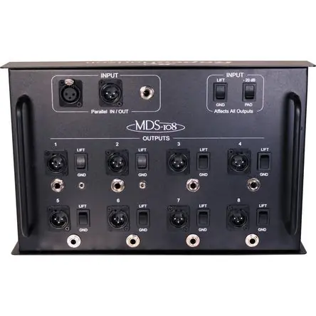 Sistema de Distribución de Medios RapcoHorizon MDS-108 de 8 Canales Certificato