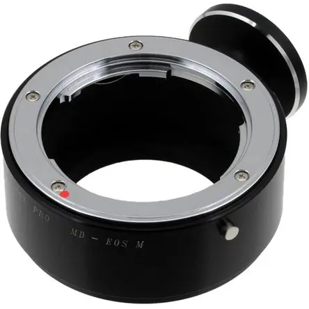 Adaptador FotodioX Pro Mount para Lentes Minolta SR/MD/MC a Cámara Canon EOS M - Soporta Enfoque a I Sconto