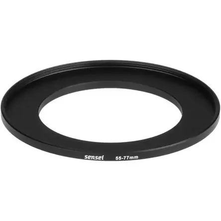 Occasione Anillo Adaptador de Aluminio Sensei 55-77mm - Usa Filtros de 77mm en Lentes de 55mm, Aluminio Anodiz