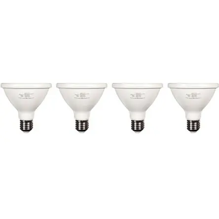Prezzo Basso ALZO 12W PAR30 Foco Regulable Joyous (Paquete de 4) - 1020 Lúmenes, 5500K, Compatible con E26 y E27,