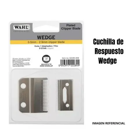 Prezzo Ridotto Cuchilla de Repuesto Wahl  0.5mm - 2.9mm Wedge
