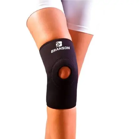 Ultime Pezzi Rodillera con Abertura Branson Negro Talla L