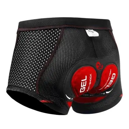 Prezzo Di Fabbrica Pantaloneta Boxer X-TIGER Ciclismo Almohadillas Gel Negro M