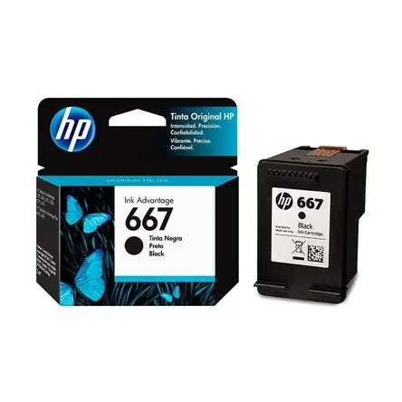 Artigianale Cartucho de tinta HP Original Ink Advantage 667, negro