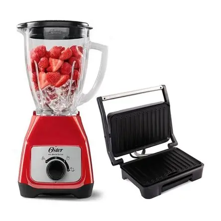 Spedizione Espresso Licuadora Oster Tritura Hielo BLSTKAGRRD + Mini Grill IG2314