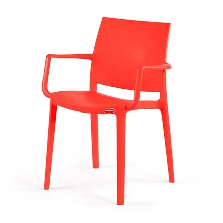 Sillón Capellini rojo Polinplast Spedizione Espresso