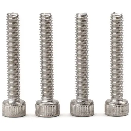 Edizione Limitata CineMilled M4 x 25mm Tornillos de Acero Inoxidable (Paquete de 4) - Acero Inoxidable Resistente a la